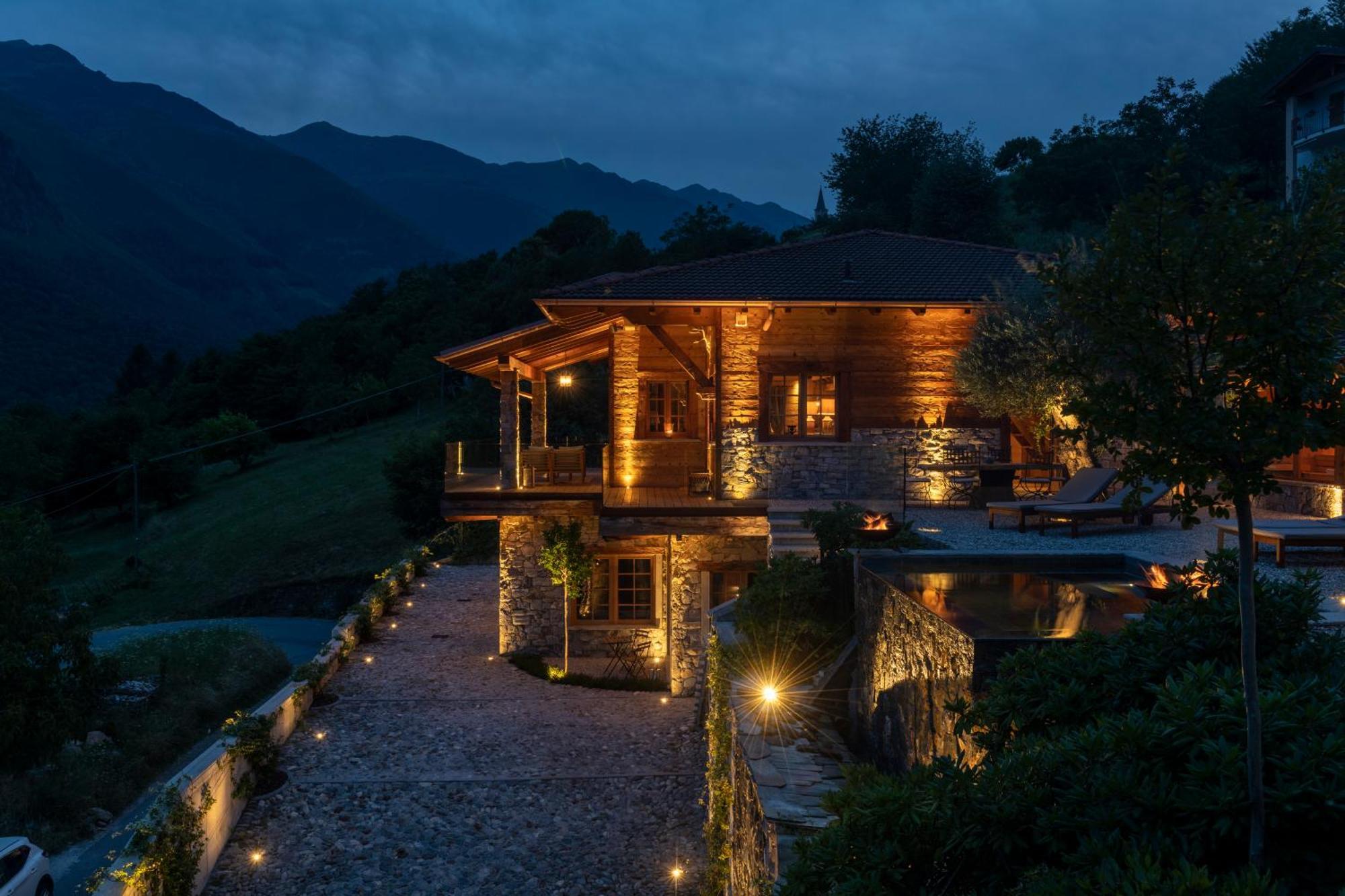 Villa Cassia Stazzona Bagian luar foto