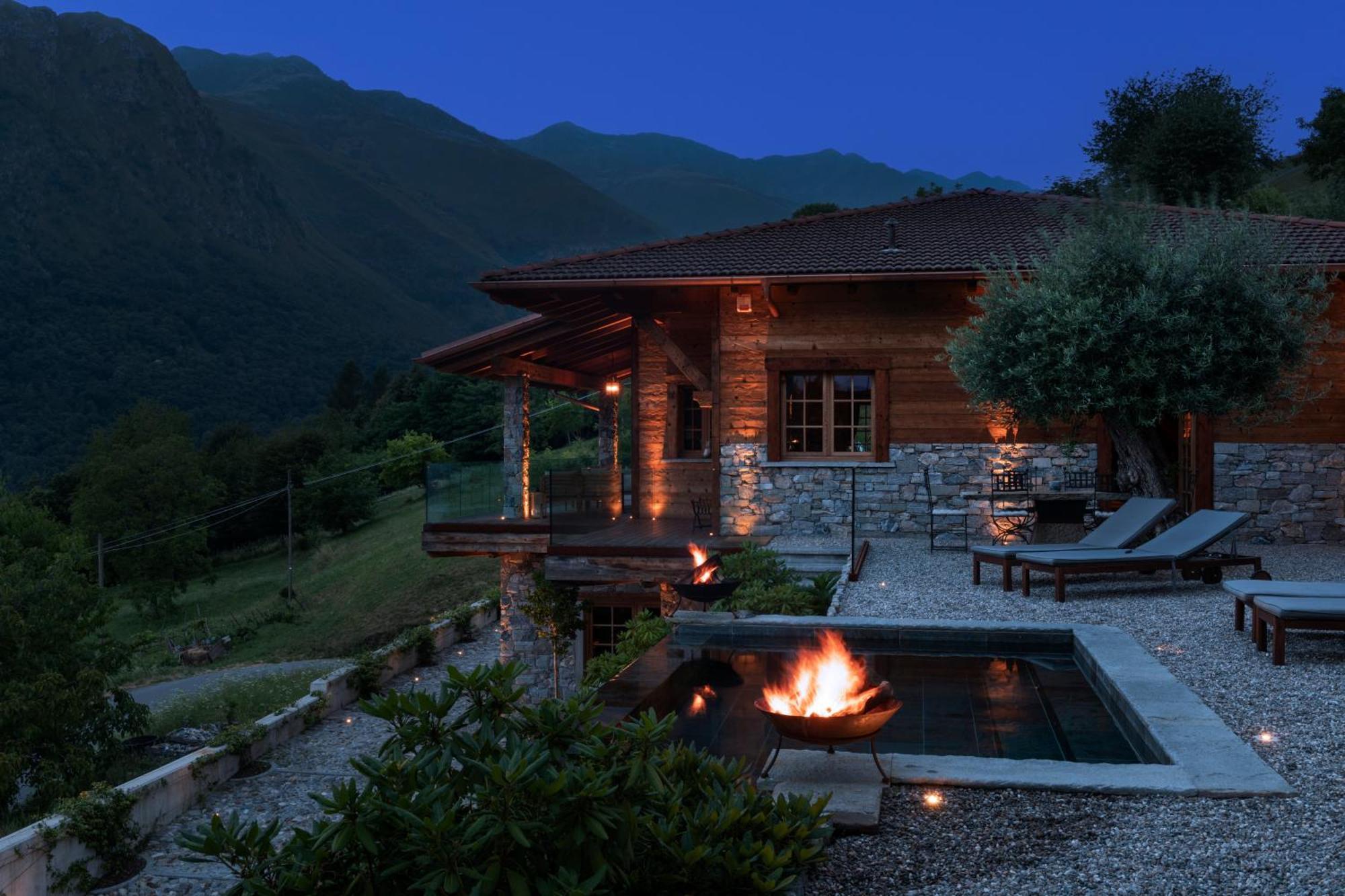 Villa Cassia Stazzona Bagian luar foto